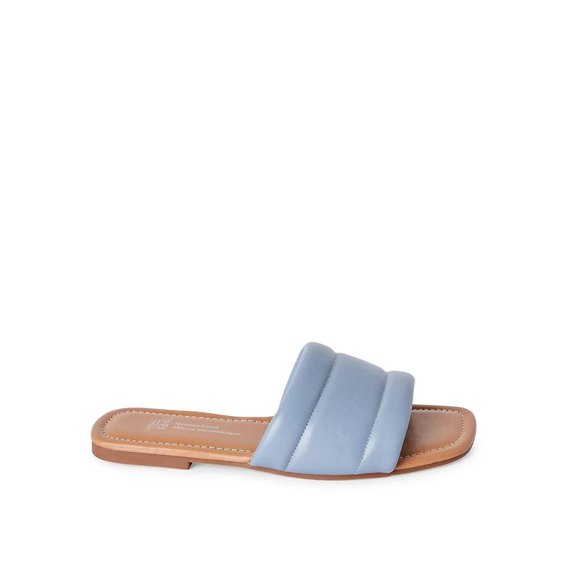 Sandales à sangles larges Time and Tru pour femmes