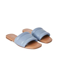 Time and Tru Women's Wide Strap Sandals