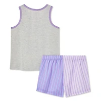Justice Girls' Boxer 2-Piece Set