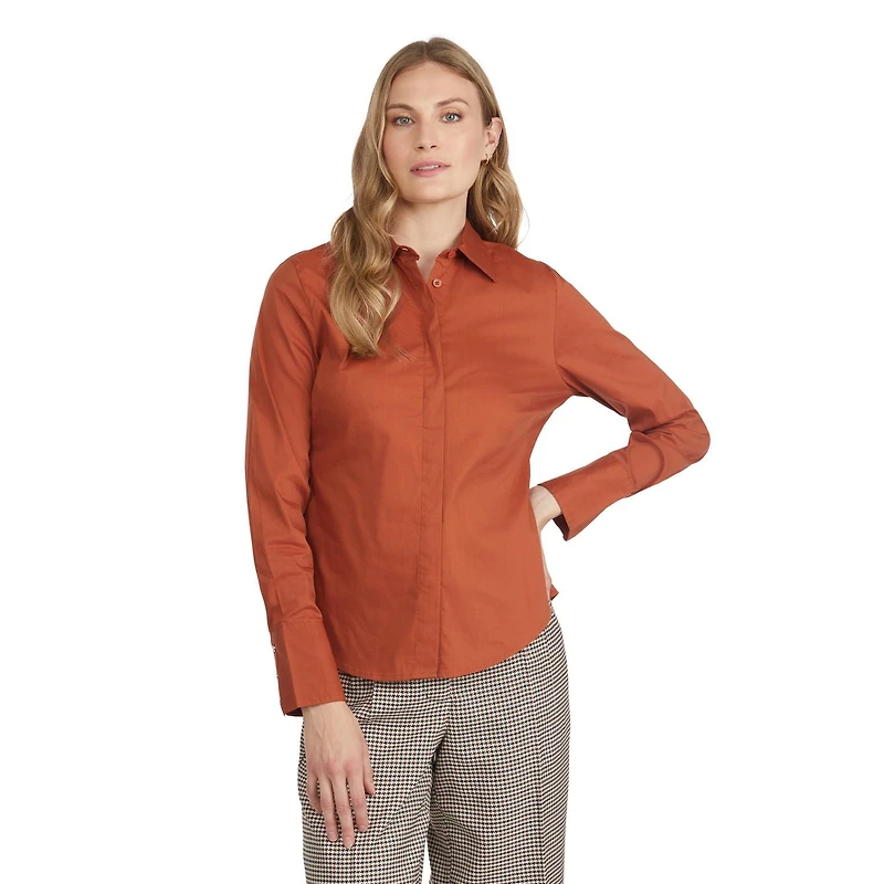 Mexx Women’s Stretch Poplin Shirt