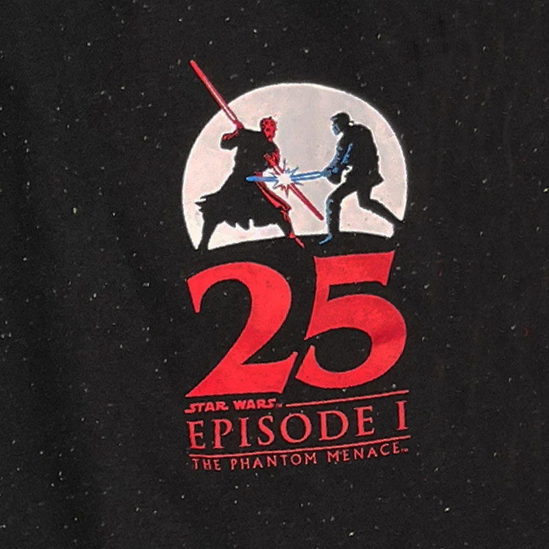 Star Wars Mens 25th Phantom Menace Jogger Pants