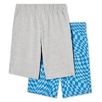 Lot de 2 shorts en tissu éponge bouclé George pour garçons