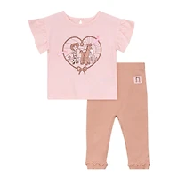 Disney Toy Story 2-piece Baby Girls' Top and Legging Set
