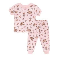 Disney Minnie Mouse 2-piece Baby Girls' Pajamas Set