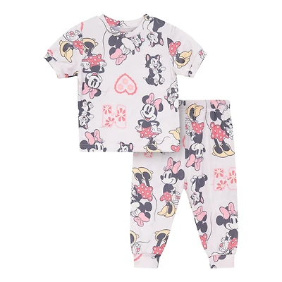 Disney Minnie Mouse Ensemble de Pyjama 2-pièces pour Filles