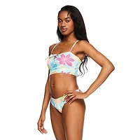 Bas de bain avec ceinture montée en V No Boundaries pour femmes