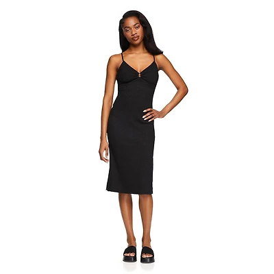 No Boundaries Women's Bodycon Midi Dress