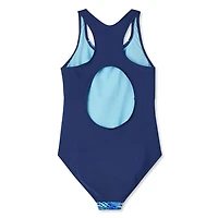 George Girls' 1 Piece Cutout Back Swimsuit