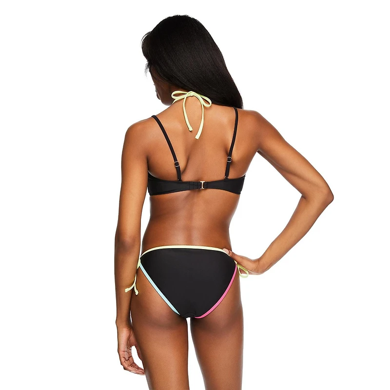 No Boundaries Women's Layered Bikini Top