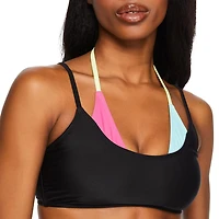No Boundaries Women's Layered Bikini Top