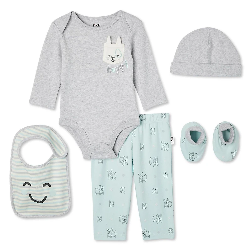 LOVE Ellen DeGeneres Infants' Unisex Take Me Home 5-Piece Set