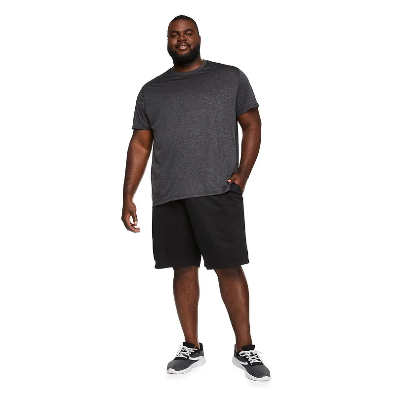 Athletic Works Big Men's Short Sleeve Slim-Fit Tee