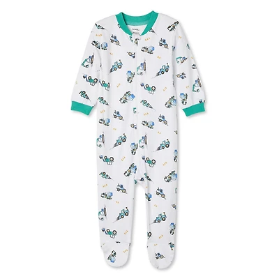 Grenouillère avec fermeture éclair sur la longueur George pour bébés garçons