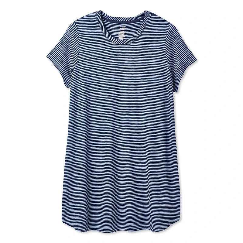 Chemise de nuit à manches courtes George Plus pour femmes