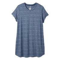 Chemise de nuit à manches courtes George Plus pour femmes