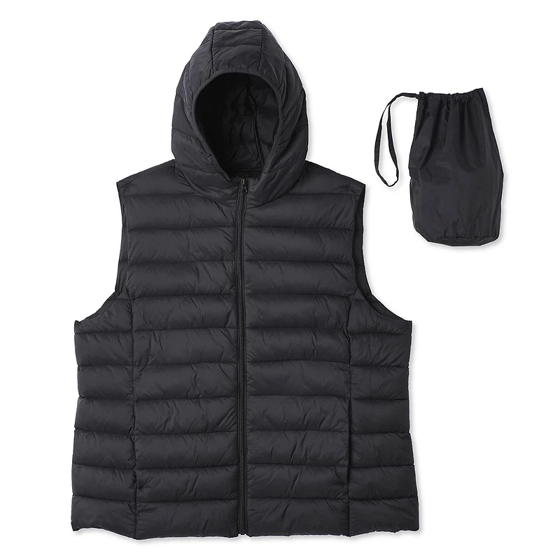 George Women's Plus Packable Puffer Vest