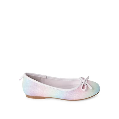 George Girls' Ballet Flats, Wide Width Sizes 11-3