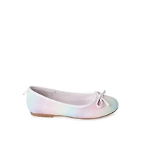 George Girls' Ballet Flats, Wide Width Sizes 11-3