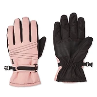 George Girls' Ski Gloves, Sizes M/XL