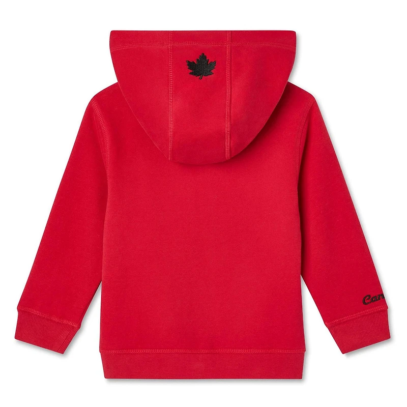 Canadiana Toddlers' Gender Inclusive Full-Zip Hoodie, Sizes 2T-5T