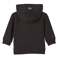 Haut à capuchon zippé sur la longueur Canadiana collection non genrée pour nourrissons Tailles 0-24 mois