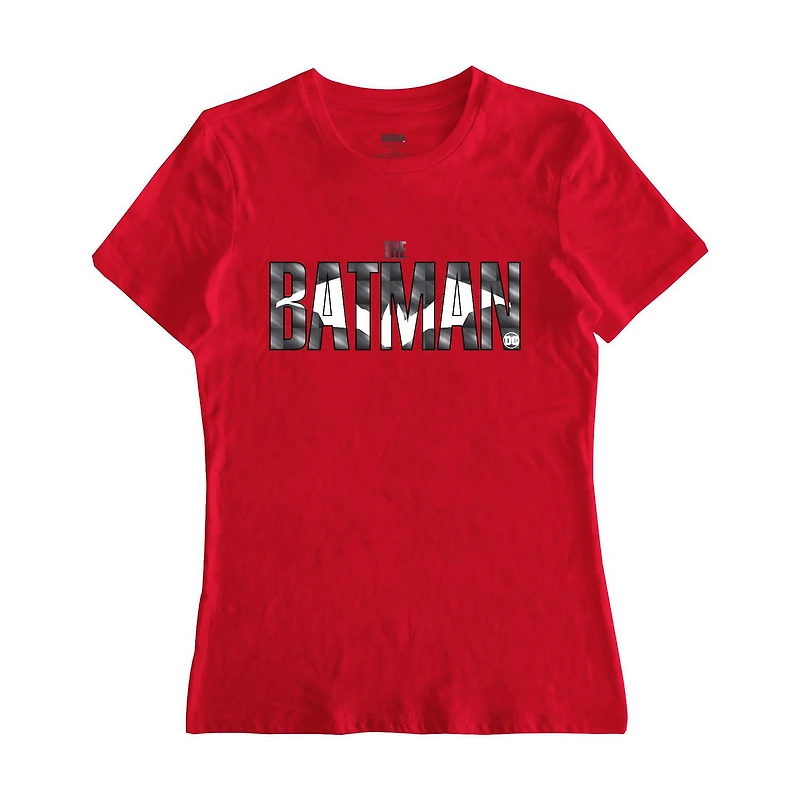 Ladies The Batman Bold Short Sleeve T-Shirt