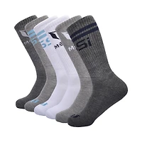 Lot de 6 mi-chaussettes Messi