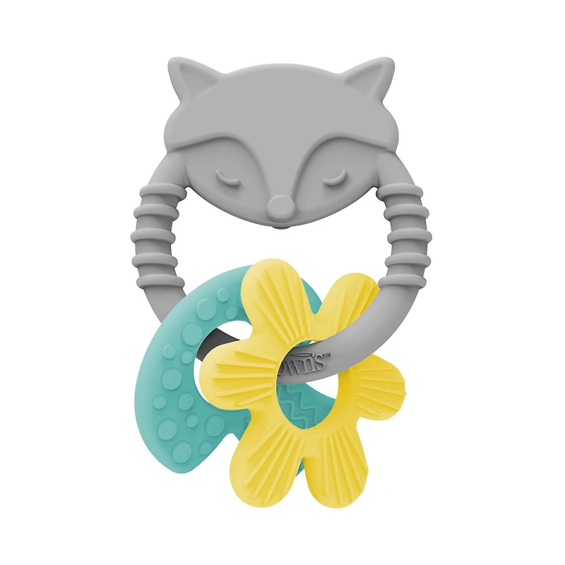 Dr. Brown’s® Learning Loop Silicone Ring Teether, Fox, 3 months+