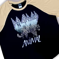 Def Leppard Ladies Plus 3/4  Sleeve T-Shirt