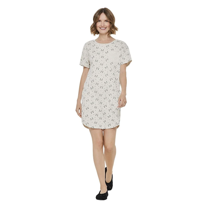 Chemise de nuit imprimée George pour femmes