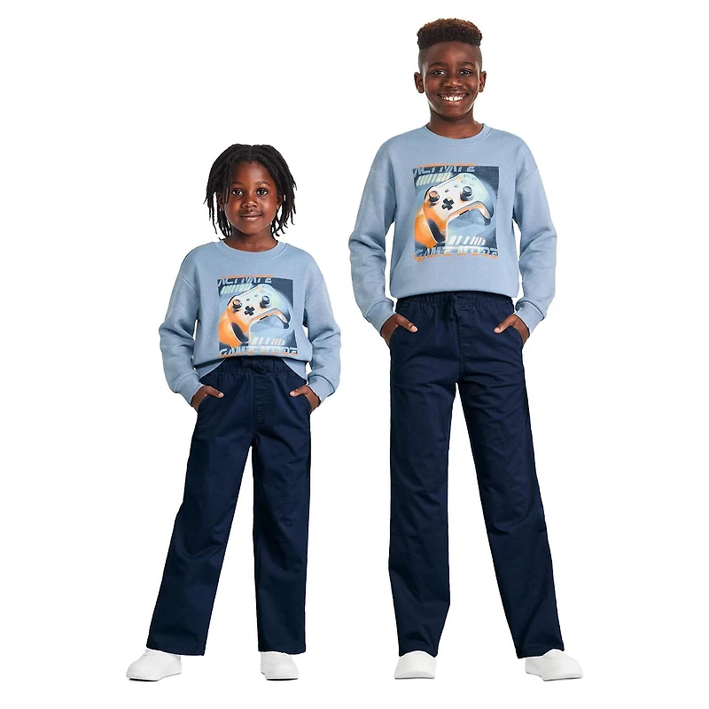 Pantalon tissé extensible George pour garçons