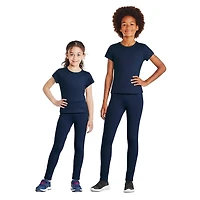 Athletic Works Girls' Crew-Neck Active T-Shirt