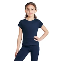 Athletic Works Girls' Crew-Neck Active T-Shirt