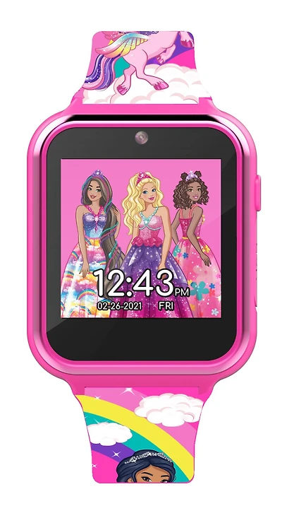 Barbie Montre interactive à écran tactile avec caméra
