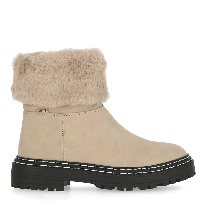 MEXX beige fur boot