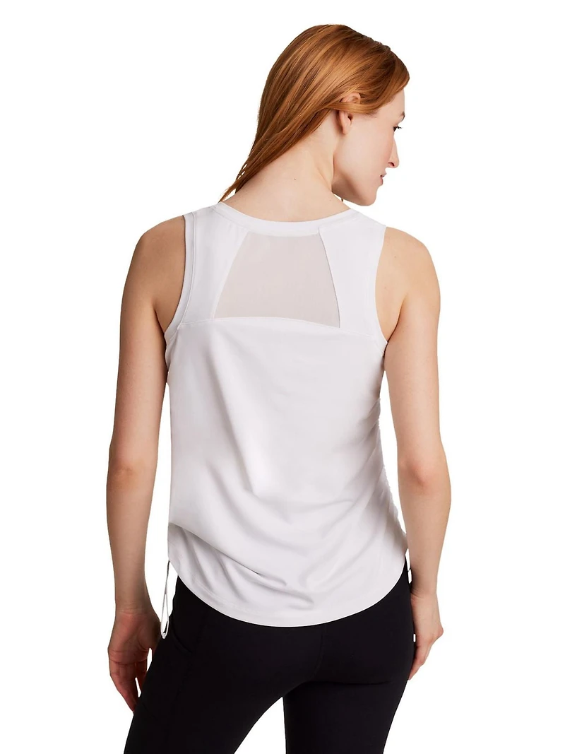 Reebok Camisole Swift avec côtés froncés pour femmes