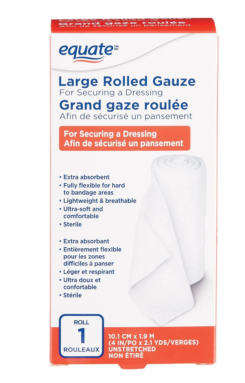 Equate Large Rolled Gauze