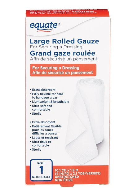 Equate Large Rolled Gauze