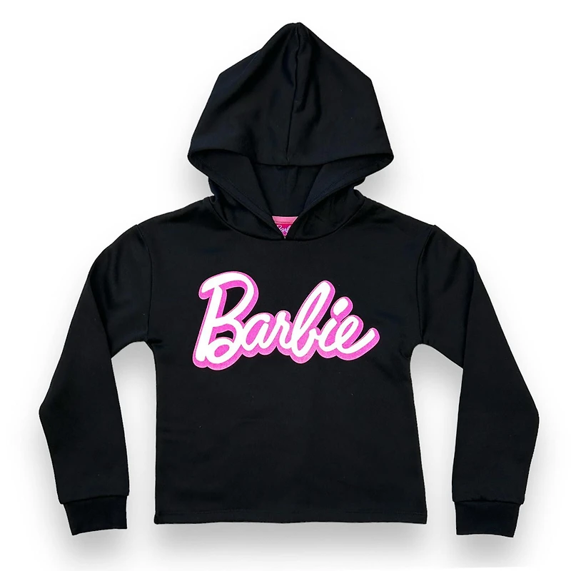 Barbie Sweat à capuche court à manches longues pour fille
