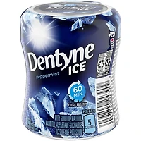 Dentyne Ice Peppermint, Sugar Free Gum, 60 pieces, 1 Bottle