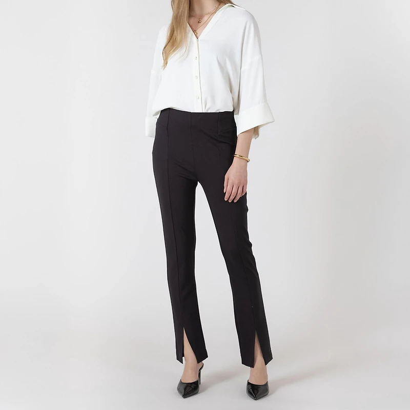 Devoted, Split Hem Slim Pant, Sizes XS-XL