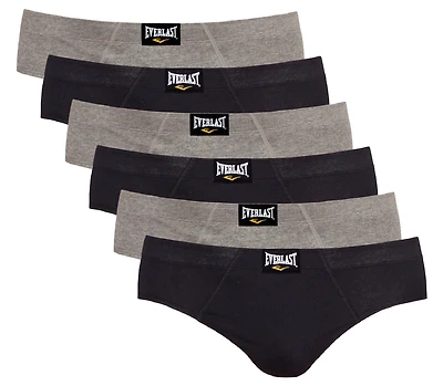 Everlast Men's 6-Pack Briefs, Men's 6-Pack Briefs Sizes S-XL
