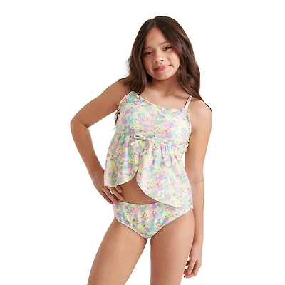 Justice Girls' Split Tankini 2-Piece Set