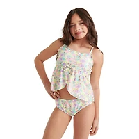 Justice Girls' Split Tankini 2-Piece Set