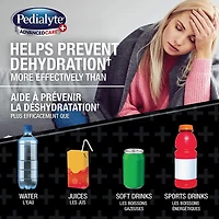 Pedialyte AdvancedCare Plus, solution d'électrolytes prête à boire, cerise et grenade, bouteille de 1 L Pedialyte AdvancedCare Plus