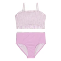 Justice Girls' Two Piece Bandeau Bikini Set