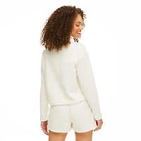 George Women's Teddy Knit Pajamas 2-Piece Set