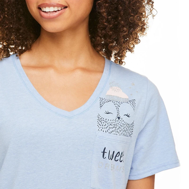 George Women's V-Neckline Nightshirt