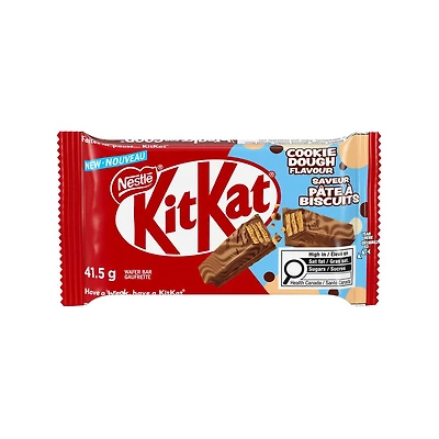 KITKAT Gaufrettes Saveur pâte à biscuits, garniture à saveur de pâte à biscuits et gaufrettes