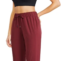 Athletic Works Women's Ribbed Cuff Woven Pant